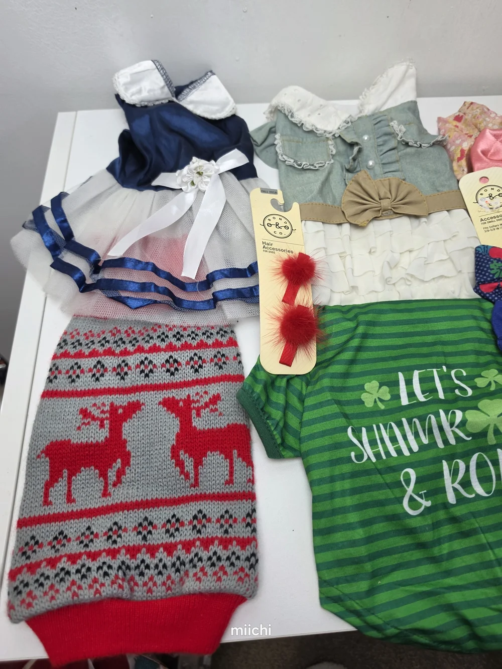 Assorted Pet Outfits & Accessories - Multi Color Set